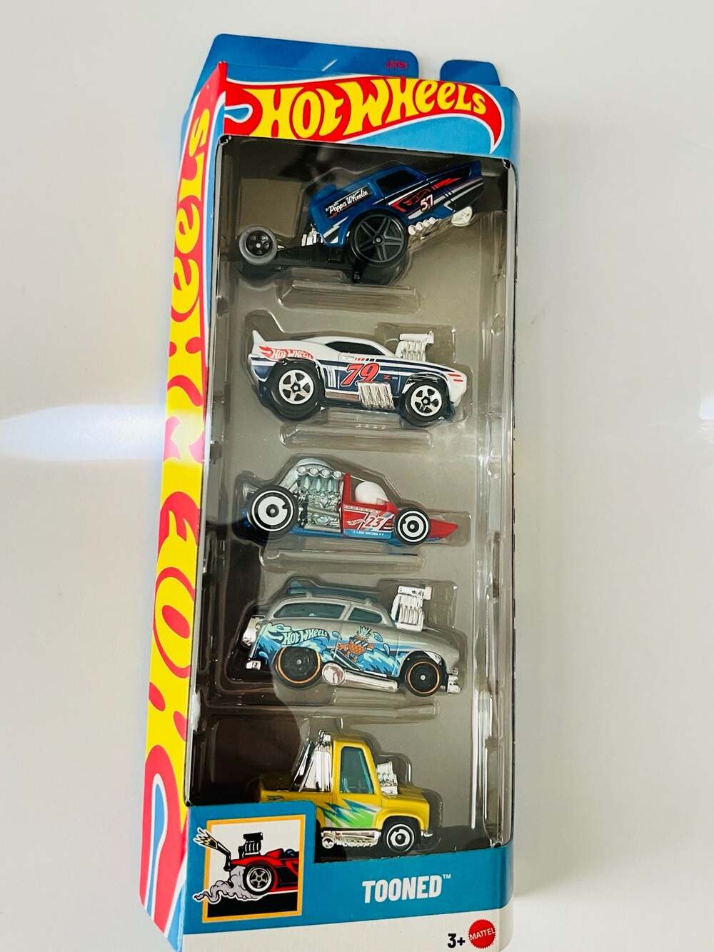 Hot Wheels Tooned 5-Pack Diecast Car Set
